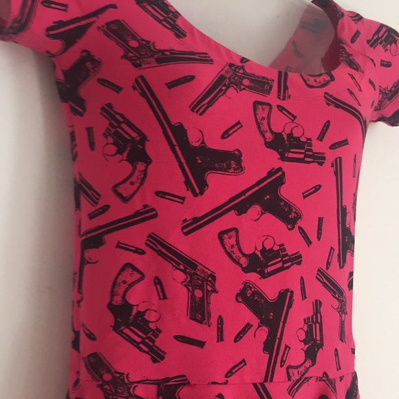 Betsey Johnson gun dress. Vintage very rare large 80’s - Picture 5 of 16